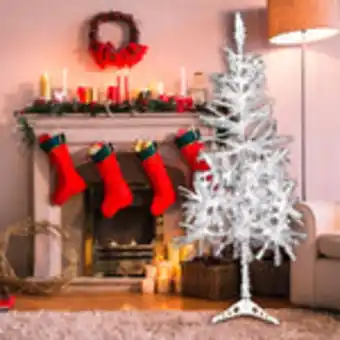 Árbol de navidad blanco 1.80m