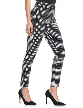 Pantalón pierre cardin corte skinny a cuadros
