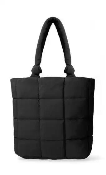 Bolso shopper acolchado