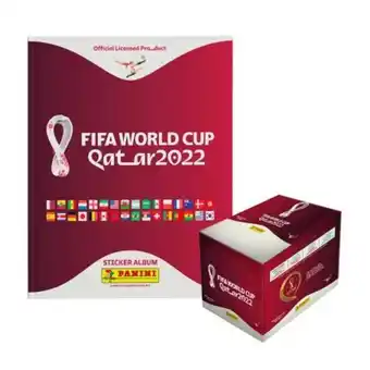 Sam's Club Álbum pasta dura panini fifa world cup qatar con 104 sobres oferta
