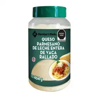 Sam's Club Queso parmesano member's mark rallado 454 g oferta