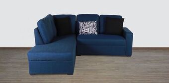 Muebles Dico Sala modular izquierda danka azul oferta