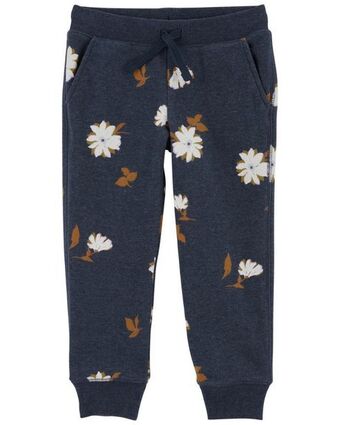 Carter's Pantalones de tela polar con estampado floral y cintura elástica oshkosh b'gosh oferta