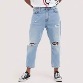 Chapur Jeans de corte relajado con rasgaduras oferta