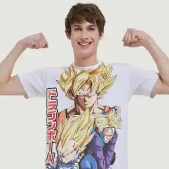 Playera alcott de dragon ball