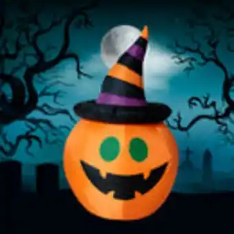 Waldos Calabaza inflable decoración para halloween oferta