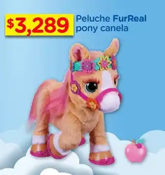 Chedraui Peluche furreal pony canela oferta