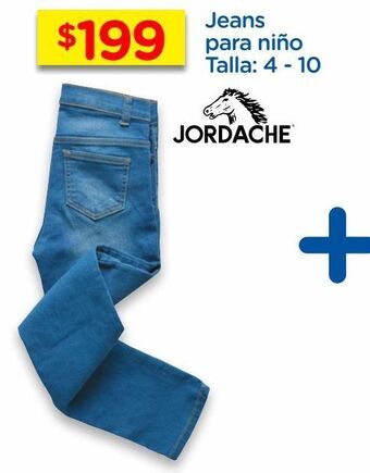 Chedraui Jeans para niño talla: 4 - 10 oferta
