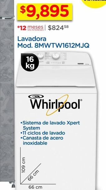 Chedraui Lavadora oferta