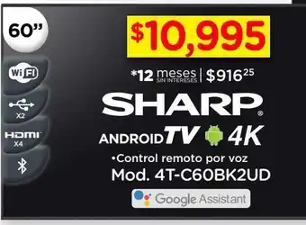 Chedraui Android tv sharp oferta