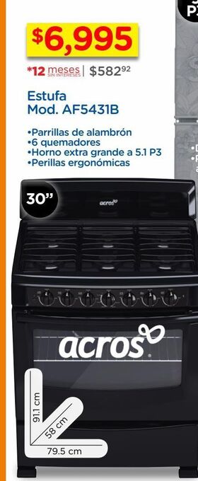 Chedraui Estufa oferta