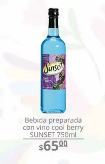La Comer Bebida preparada con vino cool berry oferta