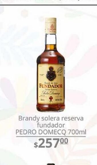 La Comer Brandy solera reserva oferta