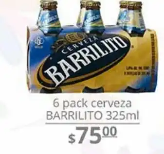 6 pack cerveza barrilito 325 ml