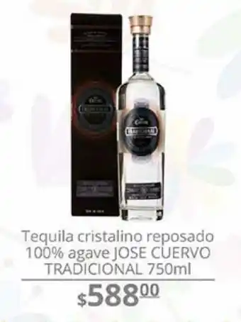 Tequila cristalino reposado