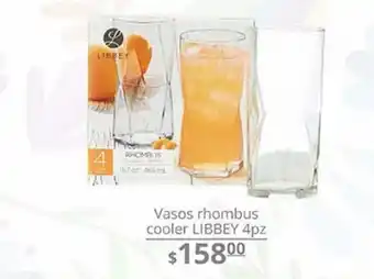 La Comer Vasos rhombus oferta