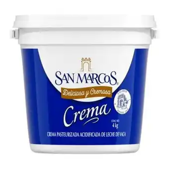 Sam's Club Crema ácida san marcos 4 kg oferta