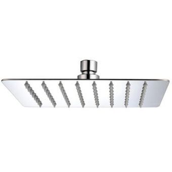Kuroda Regadera cuadrada cromo 8" oferta
