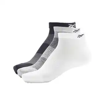 Calcetín reebok correr active foundation invisible 3 pack unisex
