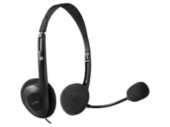 PCEL Audífonos acteck am370 audition basic con micrófono. oferta