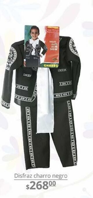 Disfraz charro negro