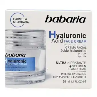Crema facial acido hialuronico 50 ml