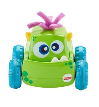 Juguetrón Mattel fisher-price monstruo presiona y persigue verde drg15 oferta