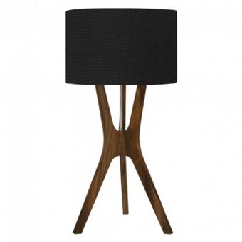 Muebles Dico Lámpara de mesa negro perugia 420 oferta