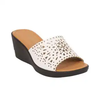 Six pack 448 huarache blanco, oro, marino