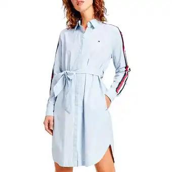 La Marina Vestido casual para dama tommy hilfiger azul ww0ww32363-c1o oferta