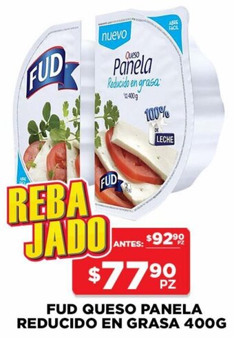 HEB Fud Queso Panela Reducido en Grasa 400g oferta