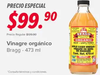 Vinagre Orgánico Bragg 473ml