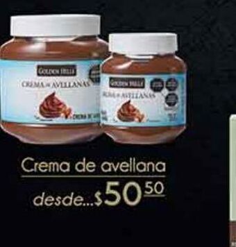 Crema de avellanas
