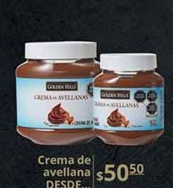 Crema de avellanas