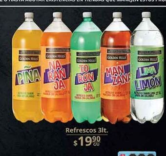 La Comer Refrescos 3l oferta
