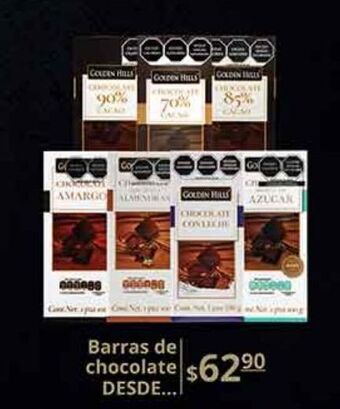 La Comer Barras de chocolate oferta