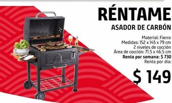 Sodimac Homecenter Asador de carbón oferta