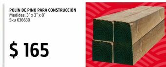Sodimac Homecenter Polín de construcción oferta