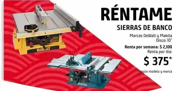 Sodimac Homecenter Sierras de banco oferta