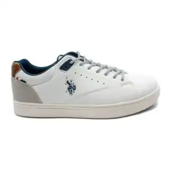 Sam's Club Tenis para caballero us polo assn talla 27 blanco oferta