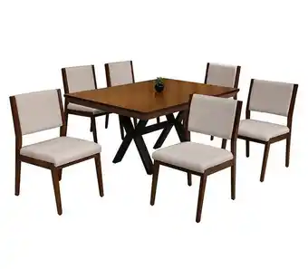 VIU Comedor malik 6 sillas oferta