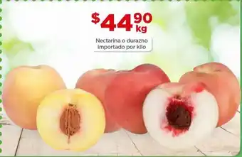 Nectarina o durazno kg