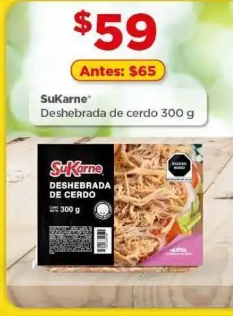 Bodega Aurrerá Deshebrada de cerdo 300g sukarne oferta