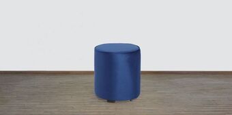 Muebles Dico Taburete redondo noah azul oferta