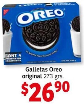 Galletas Oreo Original 273g