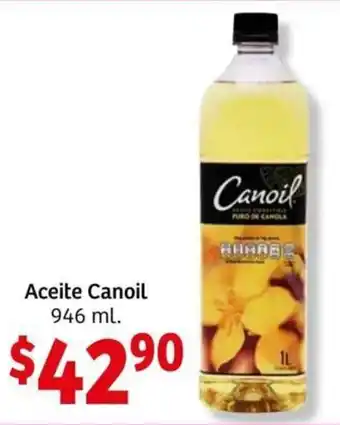 Soriana Mercado Aceite Canoil 946ml oferta
