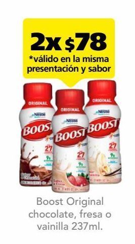 Farmacia San Pablo Boost sabor fresa original suplemento alimenticio 237 ml oferta