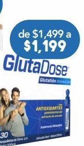 Farmacia San Pablo Glutadose suplemento alimenticio 30 solución ampolleta l glutation 700 mg oferta