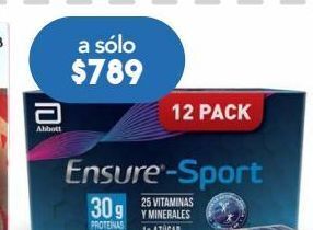 Farmacia San Pablo Ensure sport alimentación especializada sabor café mocha 12 piezas oferta