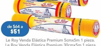 Farmacia San Pablo Le roy venda elástica 30cm 1 pieza oferta